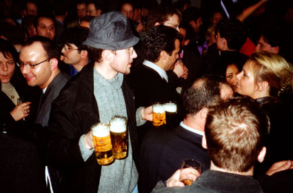 Martin mit Bier